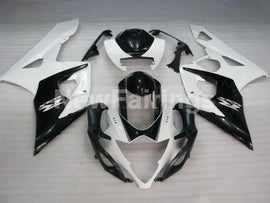 White and Black Factory Style - GSX-R1000 05-06 Fairing Kit