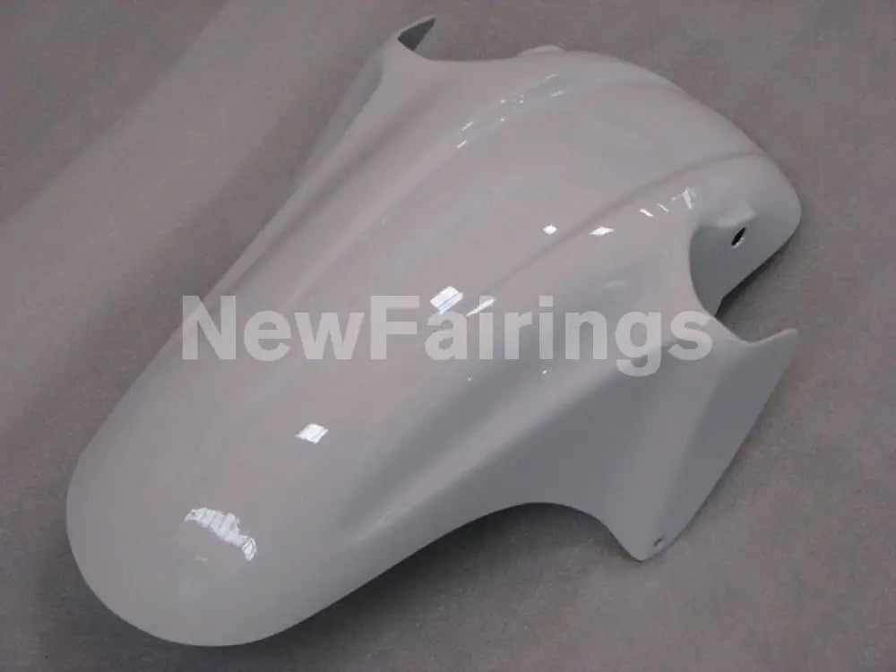 White and Black Flame - CBR600 F4 99-00 Fairing Kit