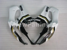 Cargar imagen en el visor de la galería, White and Black Lucky Strike - GSX-R1000 05-06 Fairing Kit