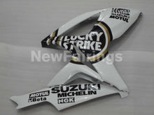 Cargar imagen en el visor de la galería, White and Black Lucky Strike - GSX-R600 06-07 Fairing Kit