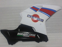 Cargar imagen en el visor de la galería, White and Black MARTINI - Ducati 848/1098/1198 07-11 Fairing Kit