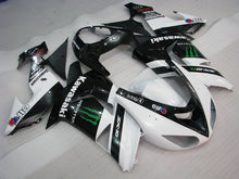 Cargar imagen en el visor de la galería, White and Black Monster - NINJA ZX-10R 06-07 Fairing Kit
