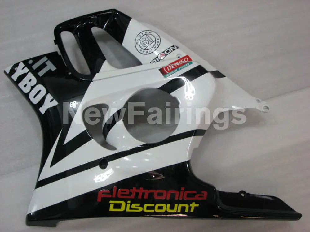 White and Black PlayBoy - CBR600 F3 97-98 Fairing Kit
