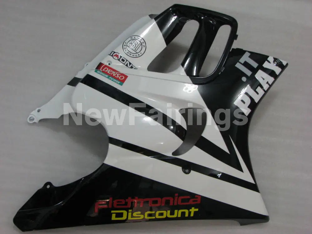 White and Black PlayBoy - CBR600 F3 97-98 Fairing Kit