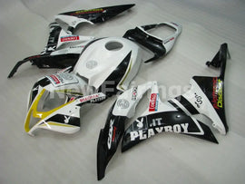 White and Black Playboy - CBR600RR 07-08 Fairing Kit