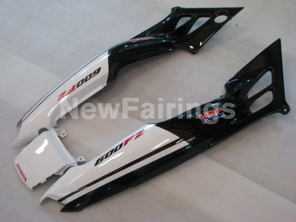 White and Black Red Lee - CBR600 F2 91-94 Fairing Kit