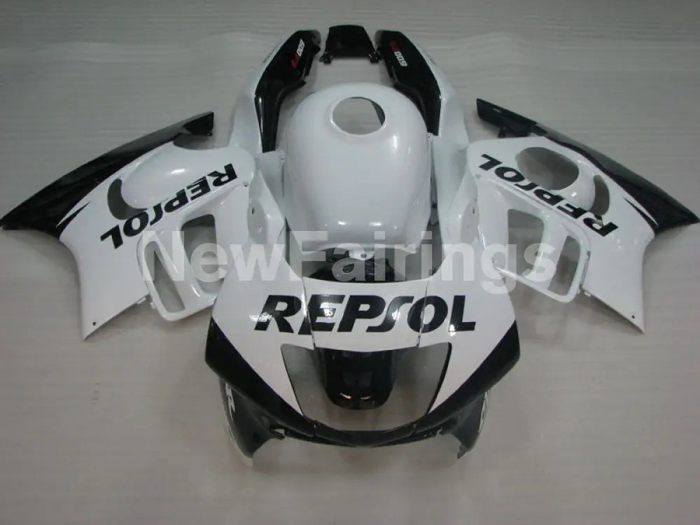 White and Black Repsol - CBR600 F3 97-98 Fairing Kit