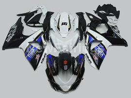 White Blue and Black Dark Dog - GSX-R1000 09-16 Fairing Kit