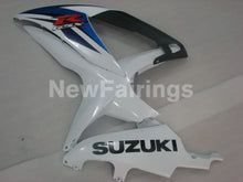 Cargar imagen en el visor de la galería, White Blue and Black Factory Style - GSX-R750 08-10 Fairing Kit