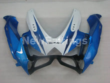 Cargar imagen en el visor de la galería, White Blue and Black Factory Style - GSX-R750 08-10 Fairing Kit