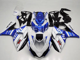 White Blue and Black Factory Style - GSX-R1000 09-16 Fairing Kit