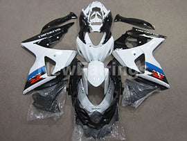White Blue Black Factory Style - GSX-R1000 09-16 Fairing Kit