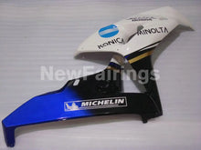 Cargar imagen en el visor de la galería, White and Blue Black Konica Minolta - CBR1000RR 06-07 Fairing Kit