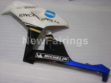 Cargar imagen en el visor de la galería, White and Blue Black Konica Minolta - CBR1000RR 06-07 Fairing Kit