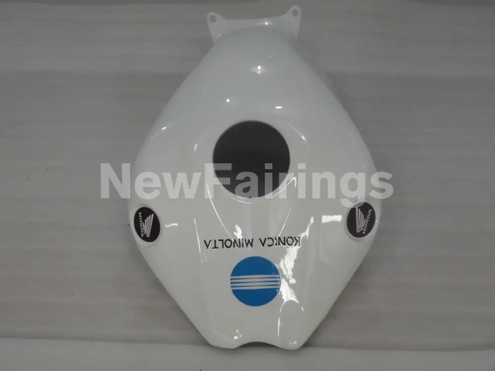 White Blue and Black Konica Minolta - CBR1000RR 08-11 Fairing Kit