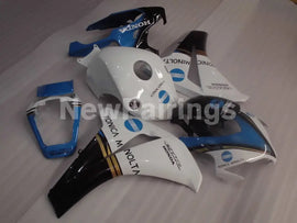 White Blue and Black Konica Minolta - CBR1000RR 08-11 Fairing Kit
