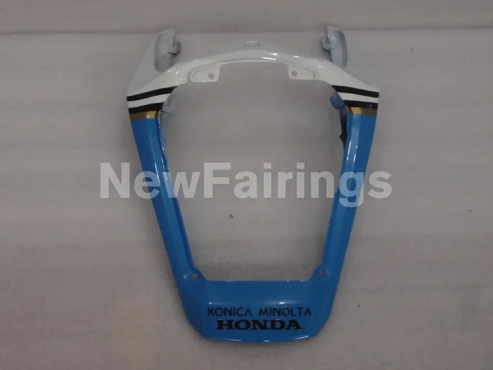 White Blue and Black Konica Minolta - CBR1000RR 08-11 Fairing Kit