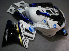 Cargar imagen en el visor de la galería, White and Blue Black Konica Minolta - CBR600 F3 97-98 Fairing Kit