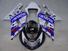 Cargar imagen en el visor de la galería, White and Blue Black MOTUL - GSX-R600 01-03 Fairing Kit