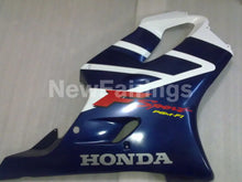 Cargar imagen en el visor de la galería, White and Blue Factory Style - CBR600 F4 99-00 Fairing Kit