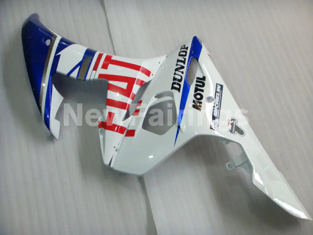 White Blue FIAT - YZF-R6 03-04 Fairing Kit