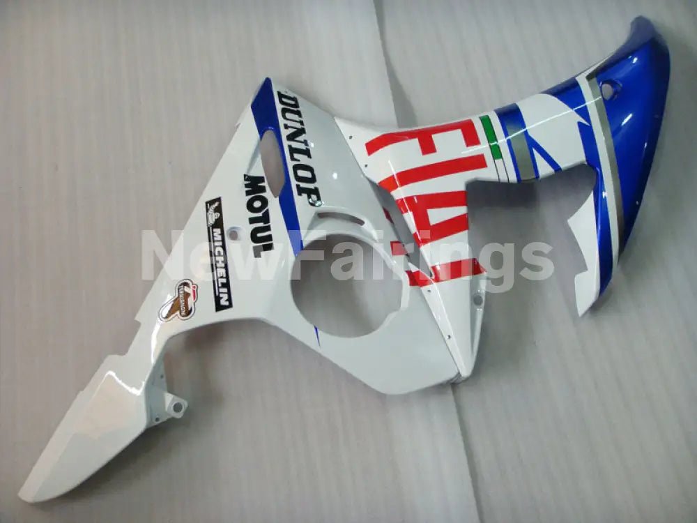 White Blue FIAT - YZF-R6 03-04 Fairing Kit