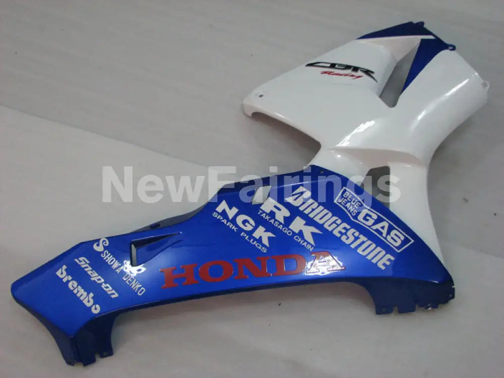 White and Blue HRC - CBR600RR 05-06 Fairing Kit