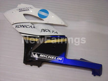 Cargar imagen en el visor de la galería, White and Blue Konica Minolta - CBR1000RR 04-05 Fairing Kit