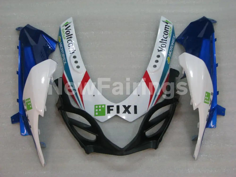 White and Blue MOTOREX - GSX-R1000 09-16 Fairing Kit