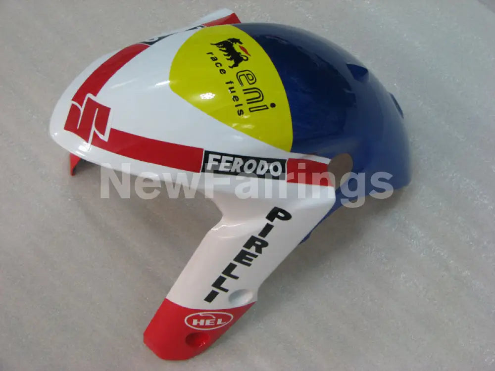 White and Blue MOTOREX - GSX-R1000 09-16 Fairing Kit