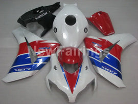 White Blue and Red Factory Style - CBR1000RR 08-11 Fairing Kit