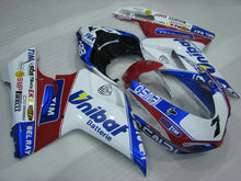 Cargar imagen en el visor de la galería, White and Blue Red TIM - Ducati 848/1098/1198 07-11 Fairing Kit