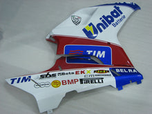 Cargar imagen en el visor de la galería, White and Blue Red TIM - Ducati 848/1098/1198 07-11 Fairing Kit