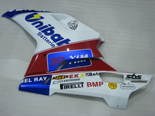 Cargar imagen en el visor de la galería, White and Blue Red TIM - Ducati 848/1098/1198 07-11 Fairing Kit