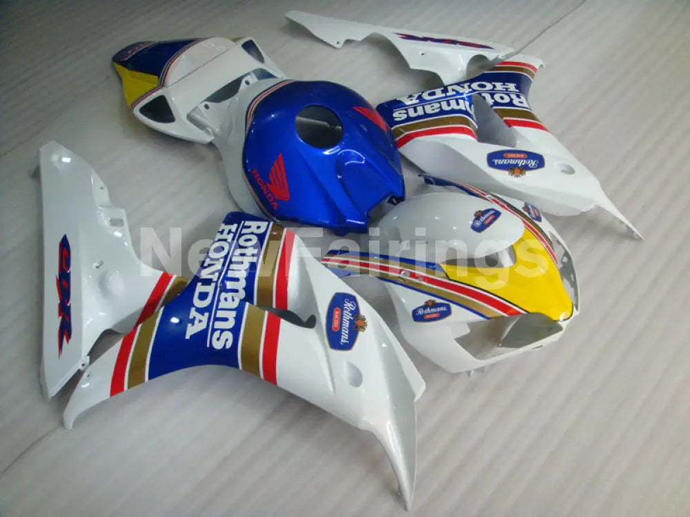 White and Blue Rothmans - CBR1000RR 06-07 Fairing Kit