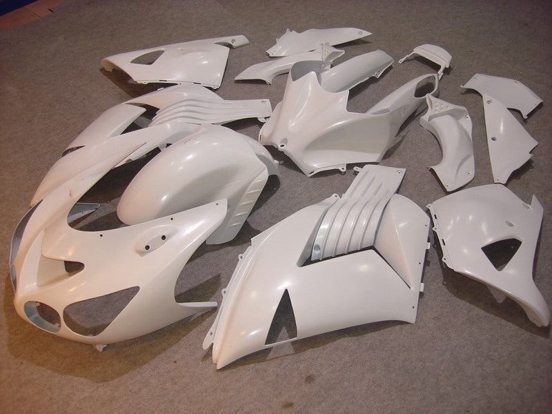 White No decals - NINJA ZX-14R 06-11 Fairing Kit