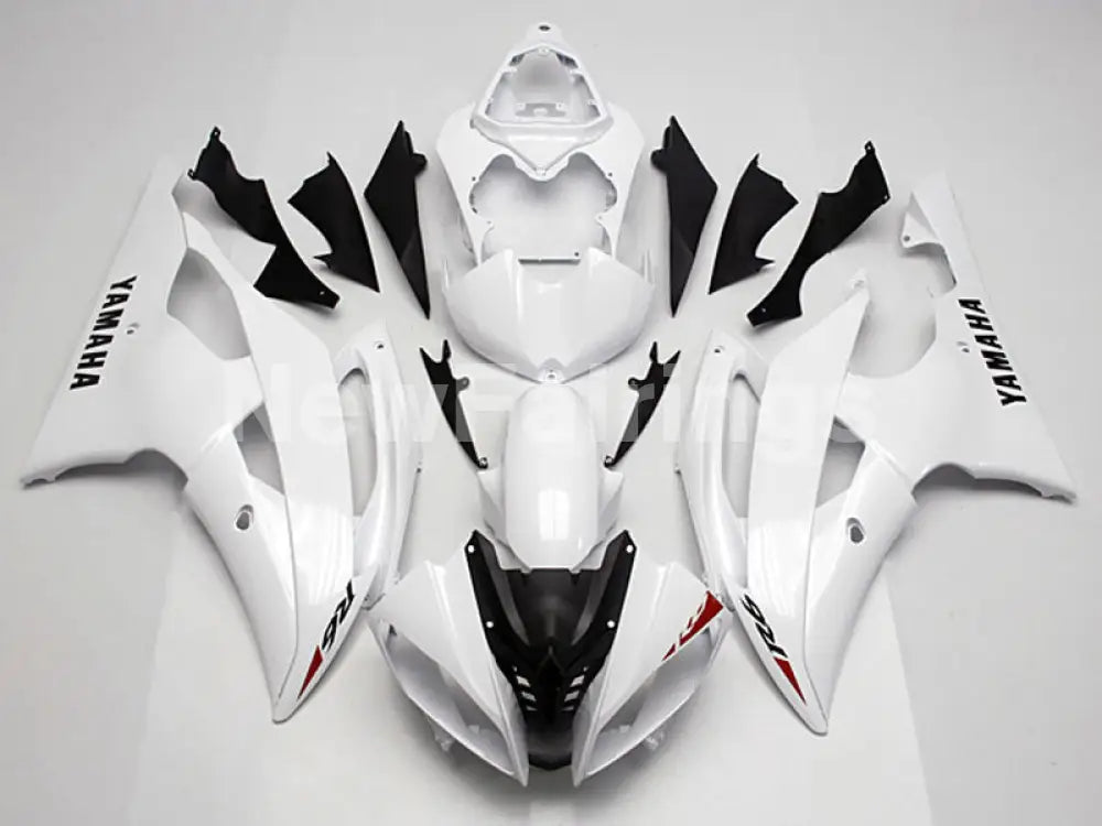 White Factory Style - YZF-R6 08-16 Fairing Kit