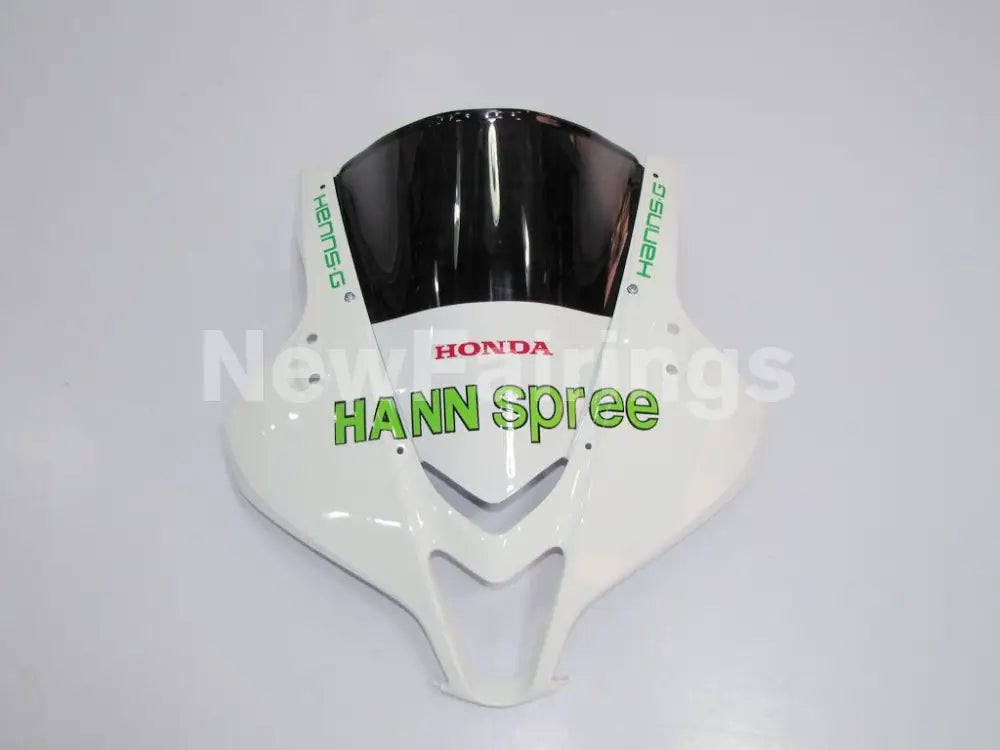 White and Green Black Factory Style - CBR600RR 07-08 Fairing Kit