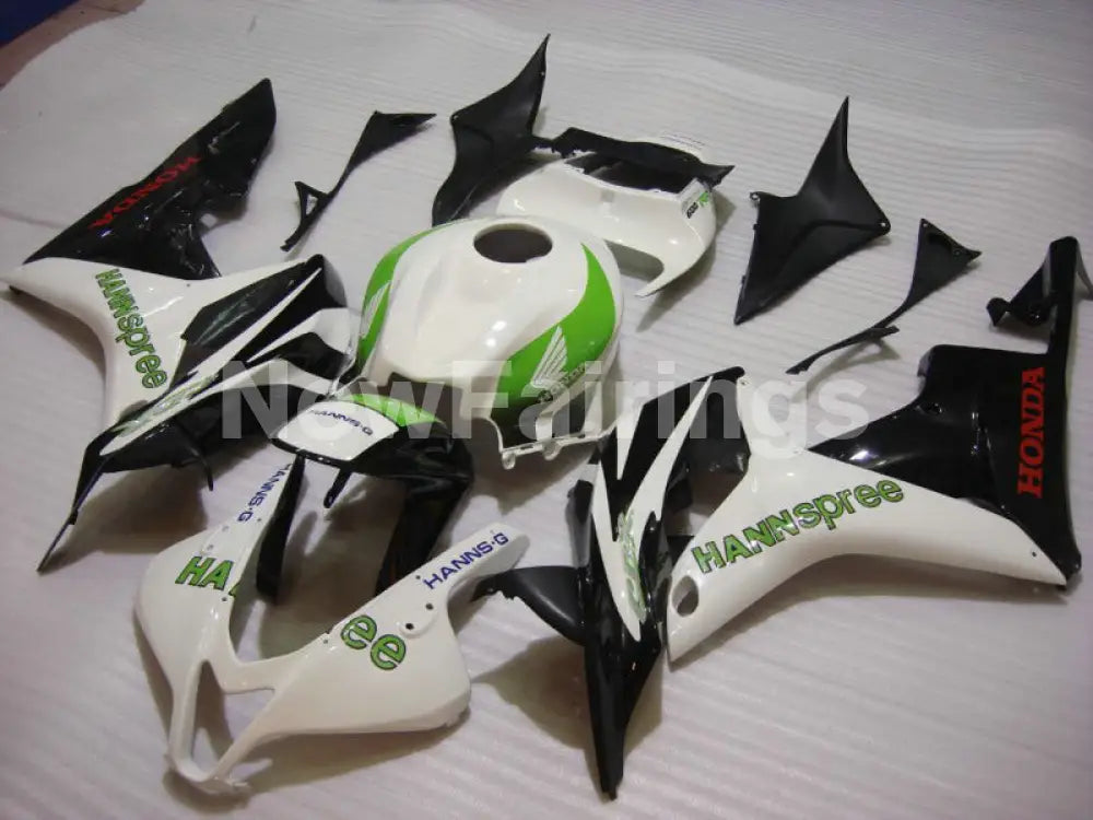 White Green and Black HANN Spree - CBR600RR 07-08 Fairing Kit