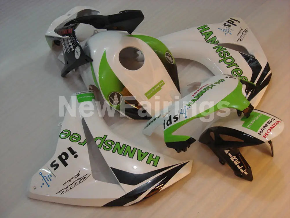 White and Green HANN Spree - CBR1000RR 08-11 Fairing Kit