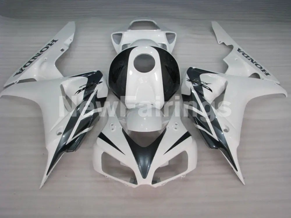 White and Grey Factory Style - CBR1000RR 06-07 Fairing Kit