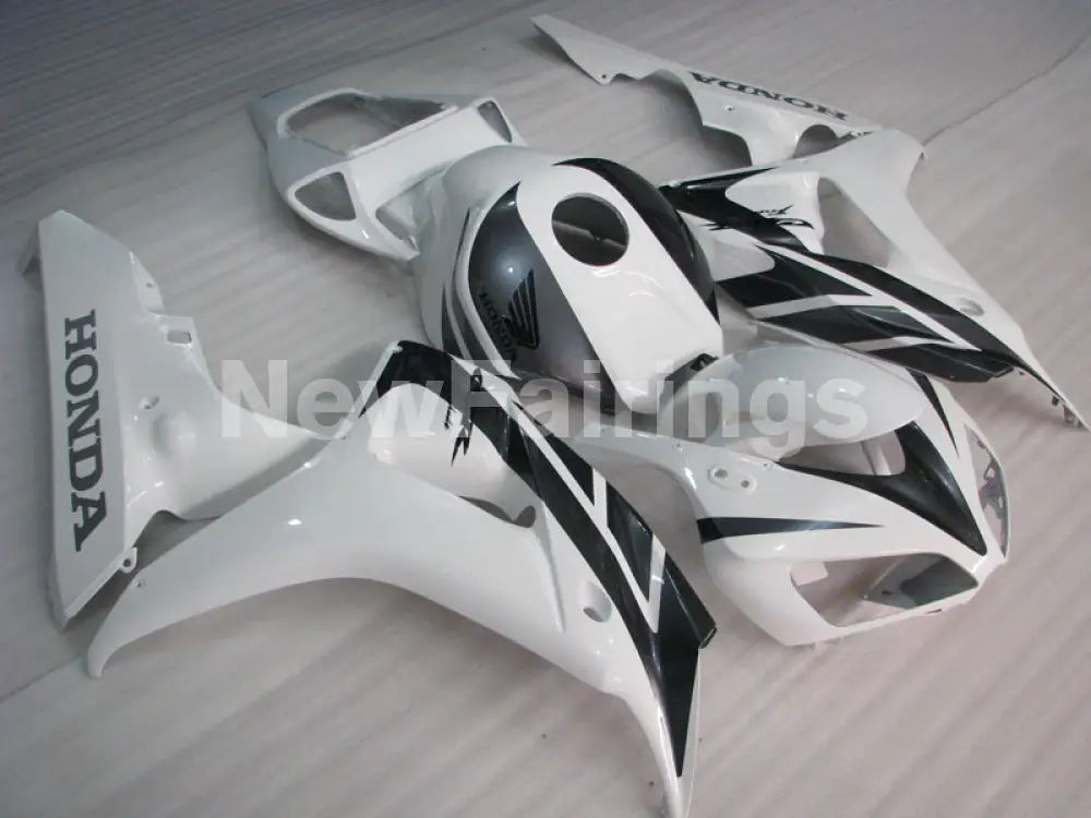 White and Grey Factory Style - CBR1000RR 06-07 Fairing Kit
