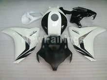 Cargar imagen en el visor de la galería, White and Matte Black Factory Style - CBR1000RR 08-11 Fairing Kit