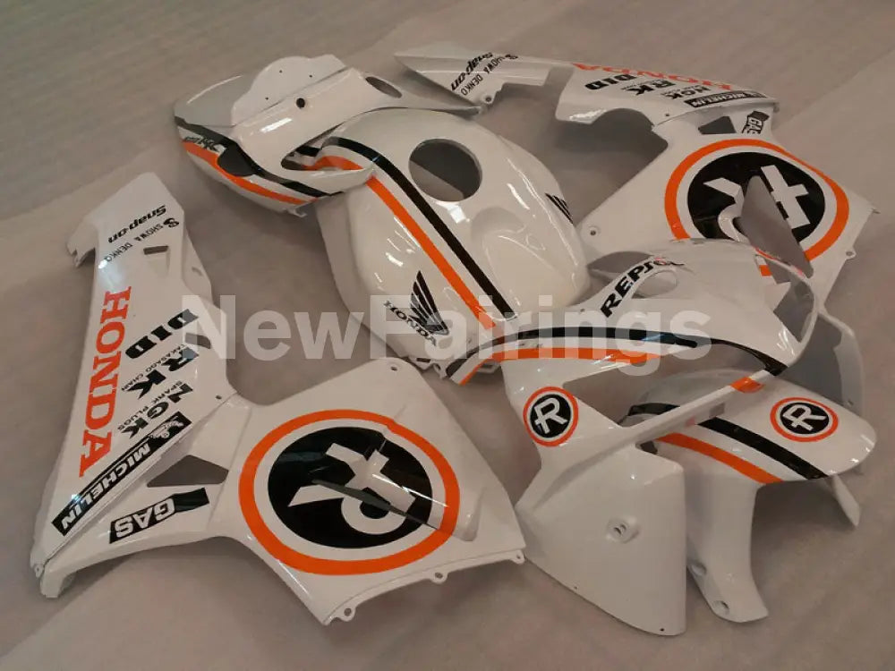 White and Orange Black Repsol - CBR600RR 05-06 Fairing Kit