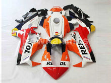 Cargar imagen en el visor de la galería, White and Orange Red Repsol - CBR1000RR 17-19 Fairing Kit