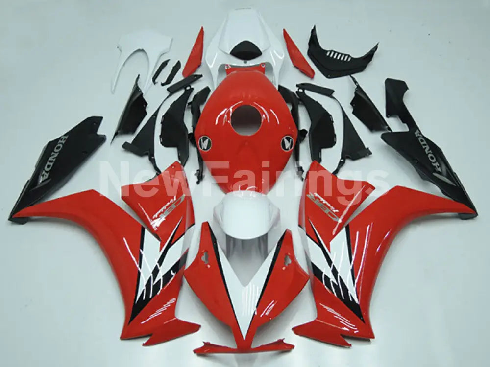White Red and Black Factory Style - CBR1000RR 12-16 Fairing Kit