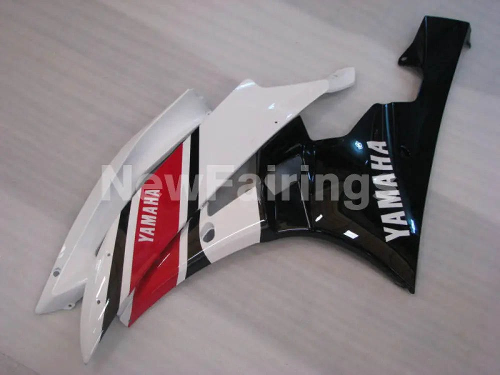 White Red and Black Factory Style - YZF-R6 06-07 Fairing Kit
