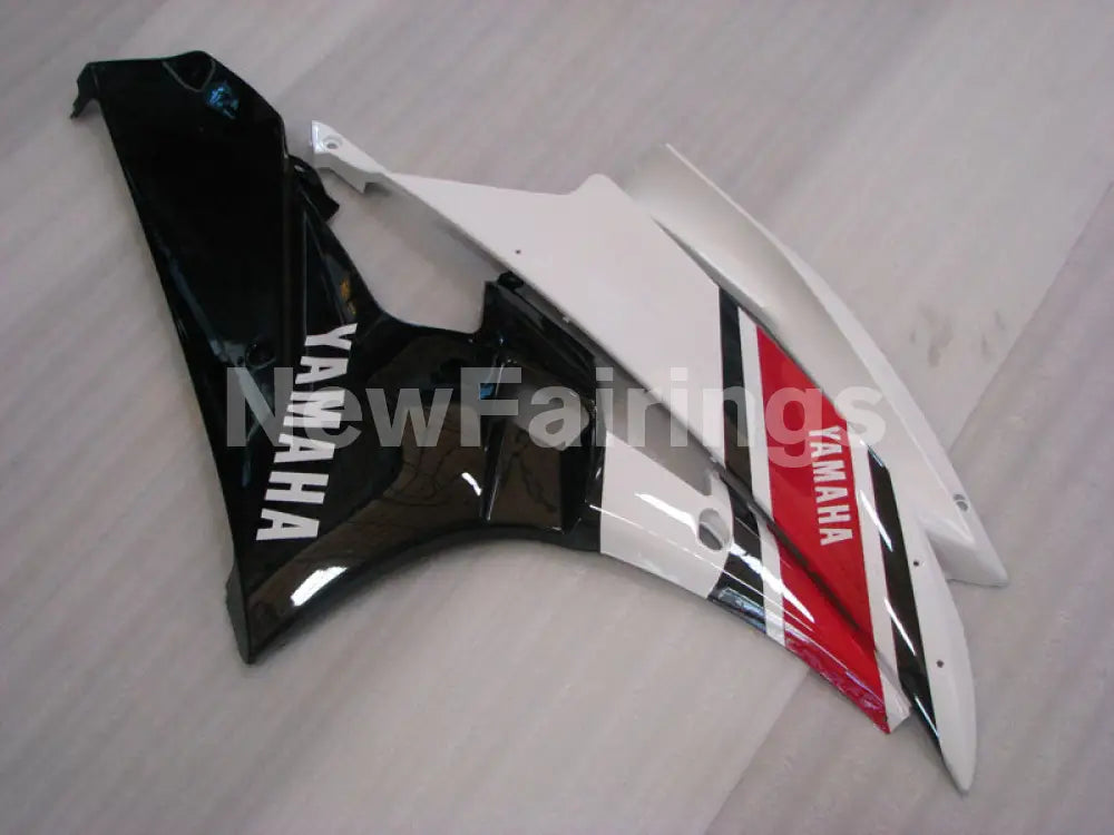 White Red and Black Factory Style - YZF-R6 06-07 Fairing Kit