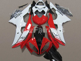 White Red and Black Factory Style - YZF-R6 08-16 Fairing Kit
