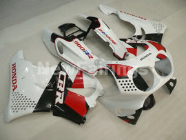 White and Red Black Factory Style - CBR 900 RR 92-93 Fairing Kit